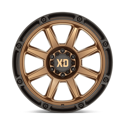 XD Series XD863 Matte Bronze W/ Black Lip 20x12 -44 8x170mm 125.1mm
