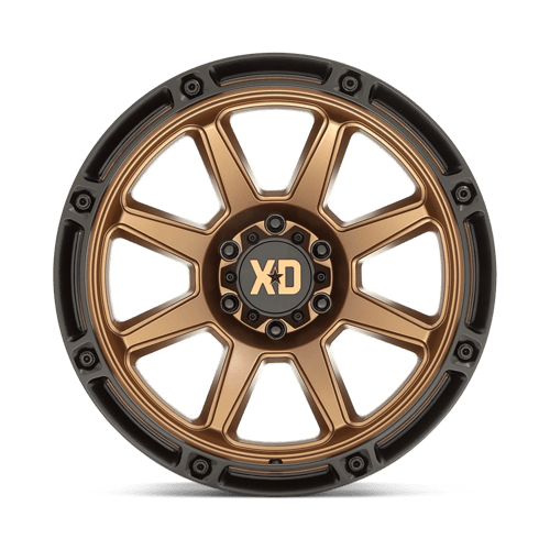 XD Series XD863 Matte Bronze W/ Black Lip 20x12 -44 6x139.7mm 106.1mm