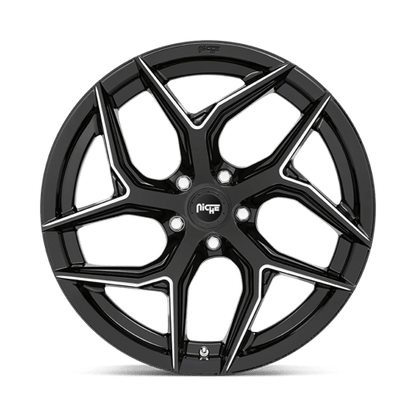 Niche M266 TORSION Gloss Black Milled 20x10.5 +27 5x112mm 66.6mm