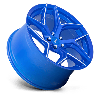 Niche M268 TORSION Anodized Blue Milled 20x10.5 +35 5x120mm 72.6mm