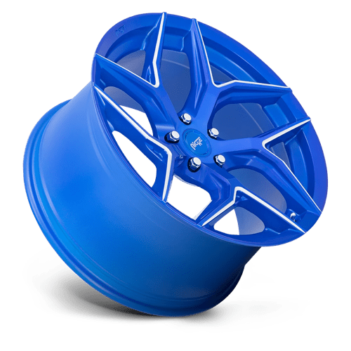 Niche M268 TORSION Anodized Blue Milled 20x9 +35 5x120mm 72.6mm