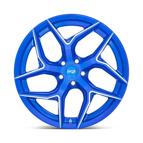 Niche M268 TORSION Anodized Blue Milled 20x10.5 +40 5x112mm 66.6mm