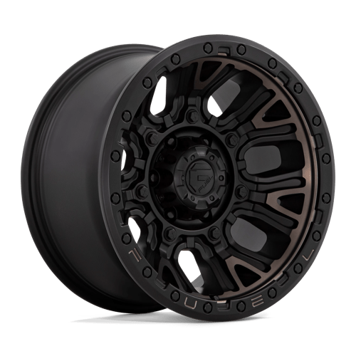 Fuel Offroad D824 TRACTION Matte Black W Double Dark Tint 20x9 +1 5x139.7mm 78.1mm