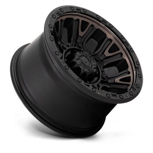 Fuel Offroad D824 TRACTION Matte Black W Double Dark Tint 20x10 -18 5x127mm 71.5mm