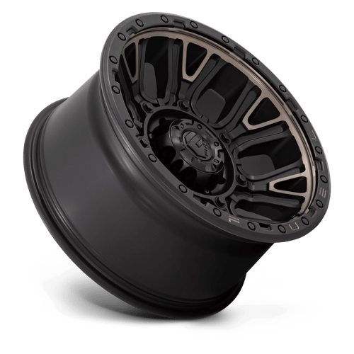 Fuel Offroad D824 TRACTION Matte Black W Double Dark Tint 20x10 -18 8x180mm 124.2mm
