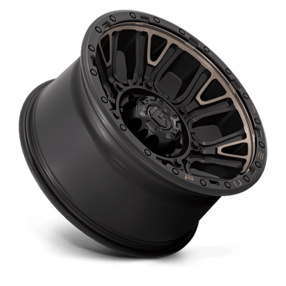 Fuel Offroad D824 TRACTION Matte Black W Double Dark Tint 20x10 -18 8x180mm 124.2mm