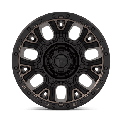 Fuel Offroad D824 TRACTION Matte Black W Double Dark Tint 20x10 -18 8x165.1mm 125.1mm