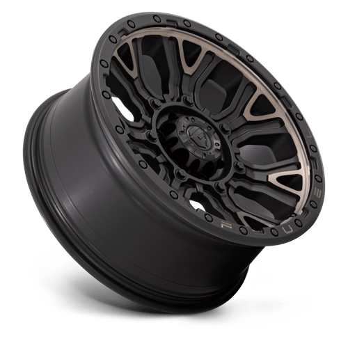 Fuel Offroad D824 TRACTION Matte Black W Double Dark Tint 20x9 +1 6x139.7mm 106.1mm