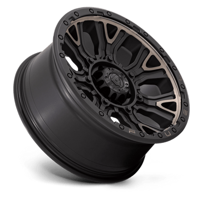 Fuel Offroad D824 TRACTION Matte Black W Double Dark Tint 20x9 +1 6x135mm 87.1mm