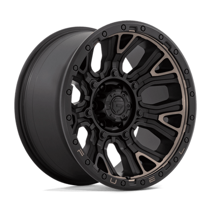 Fuel Offroad D824 TRACTION Matte Black W Double Dark Tint 20x10 -18 6x135mm 87.1mm