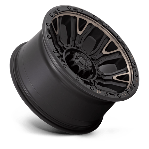 Fuel Offroad D824 TRACTION Matte Black W Double Dark Tint 20x10 -18 6x139.7mm 106.1mm