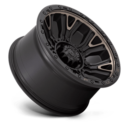 Fuel Offroad D824 TRACTION Matte Black W Double Dark Tint 20x10 -18 6x139.7mm 106.1mm