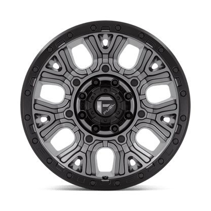 Fuel Offroad D825 TRACTION Matte Gunmetal W/ Black Ring 20x9 +1 8x170mm 125.1mm