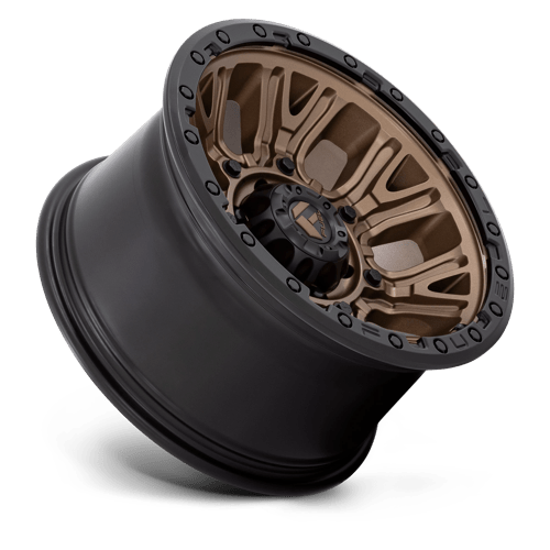 Fuel Offroad D826 TRACTION Matte Bronze W/ Black Ring 17x9 -12 6x139.7mm 106.1mm