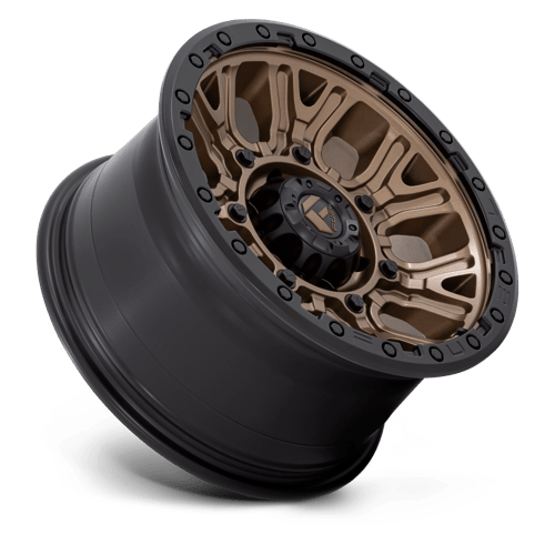 Fuel Offroad D826 TRACTION Matte Bronze W/ Black Ring 17x9 +1 6x139.7mm 106.1mm