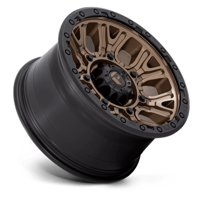 Fuel Offroad D826 TRACTION Matte Bronze W/ Black Ring 17x9 +1 6x139.7mm 106.1mm