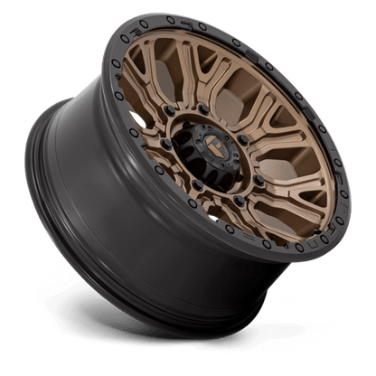 Fuel Offroad D826 TRACTION Matte Bronze W/ Black Ring 20x9 +1 6x135mm 87.1mm