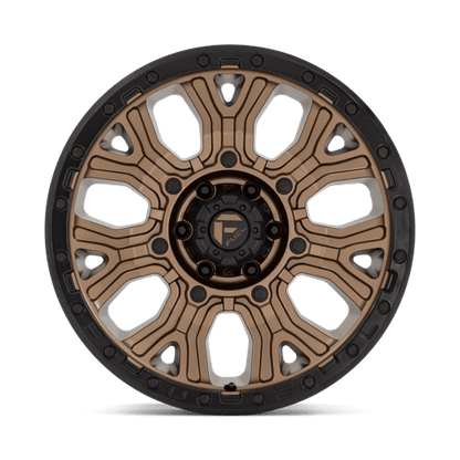 Fuel Offroad D826 TRACTION Matte Bronze W/ Black Ring 20x9 +1 6x139.7mm 106.1mm