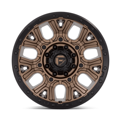 Fuel Offroad D826 TRACTION Matte Bronze W/ Black Ring 20x9 +1 8x165.1mm 125.1mm