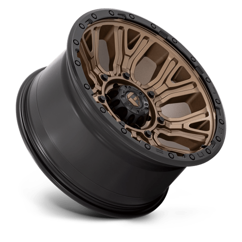 Fuel Offroad D826 TRACTION Matte Bronze W/ Black Ring 20x10 -18 6x139.7mm 106.1mm