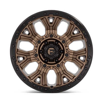 Fuel Offroad D826 TRACTION Matte Bronze W/ Black Ring 20x10 -18 6x135mm 87.1mm