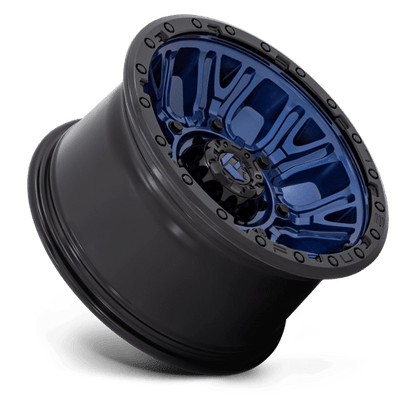 Fuel Offroad D827 TRACTION Dark Blue W/ Black Ring 17x9 +1 5x127mm 71.5mm