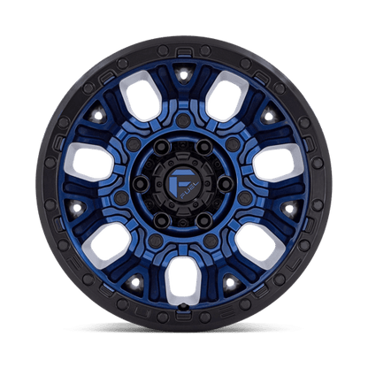Fuel Offroad D827 TRACTION Dark Blue W/ Black Ring 20x9 +1 5x127mm 71.5mm