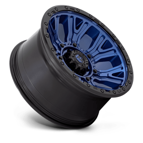 Fuel Offroad D827 TRACTION Dark Blue W/ Black Ring 20x10 -18 6x135mm 87.1mm