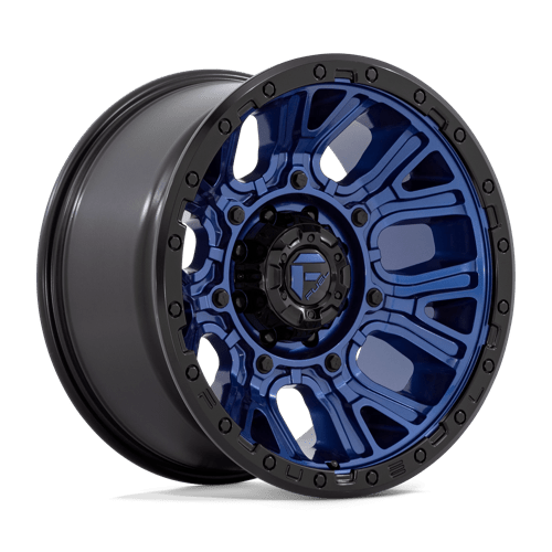 Fuel Offroad D827 TRACTION Dark Blue W/ Black Ring 20x10 -18 8x165.1mm 125.1mm