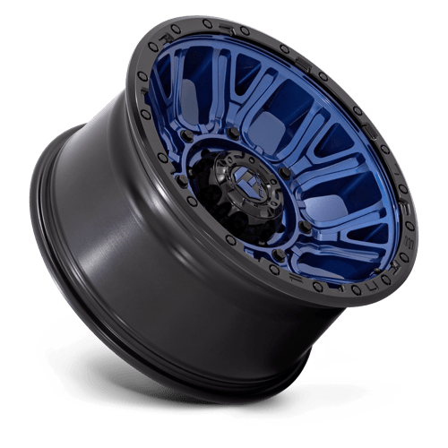 Fuel Offroad D827 TRACTION Dark Blue W/ Black Ring 20x10 -18 8x165.1mm 125.1mm