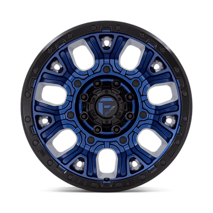 Fuel Offroad D827 TRACTION Dark Blue W/ Black Ring 20x10 -18 8x165.1mm 125.1mm