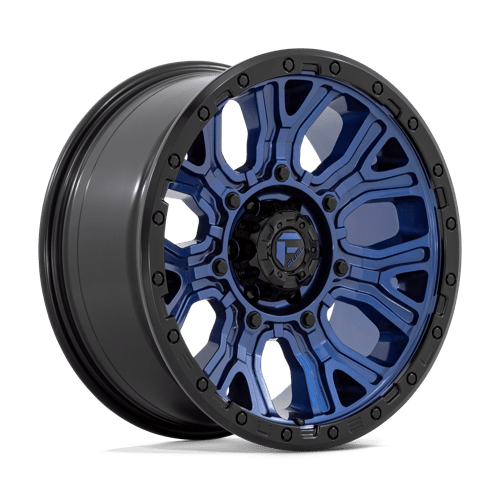 Fuel Offroad D827 TRACTION Dark Blue W/ Black Ring 20x9 +1 6x139.7mm 106.1mm