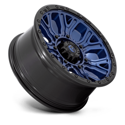 Fuel Offroad D827 TRACTION Dark Blue W/ Black Ring 20x9 +1 6x139.7mm 106.1mm