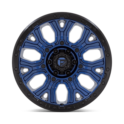 Fuel Offroad D827 TRACTION Dark Blue W/ Black Ring 20x9 +1 6x135mm 87.1mm