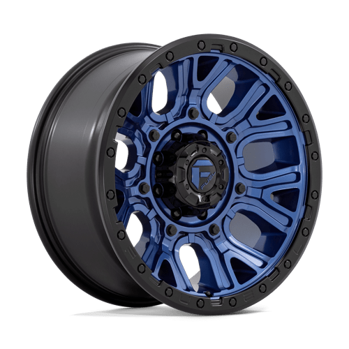 Fuel Offroad D827 TRACTION Dark Blue W/ Black Ring 20x9 +1 8x180mm 124.2mm