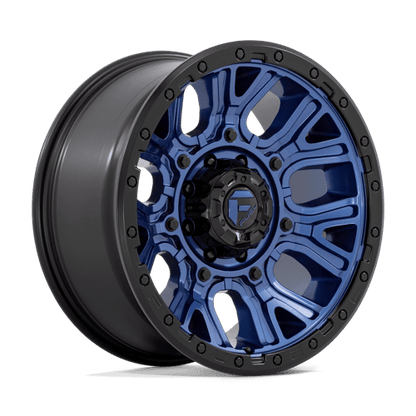 Fuel Offroad D827 TRACTION Dark Blue W/ Black Ring 20x9 +1 8x165.1mm 125.1mm