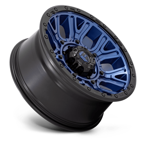 Fuel Offroad D827 TRACTION Dark Blue W/ Black Ring 20x9 +1 8x170mm 125.1mm
