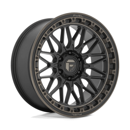 Fuel Offroad D759 TRIGGER Matte Black Dark Tint 17x9 +1 6x139.7mm 106.1mm