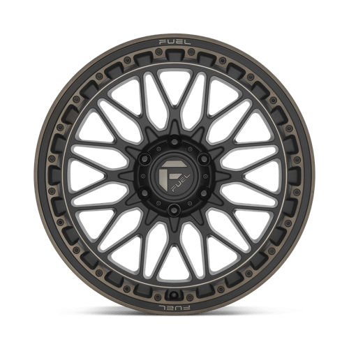 Fuel Offroad D759 TRIGGER Matte Black Dark Tint 20x9 +1 6x139.7mm 106.1mm