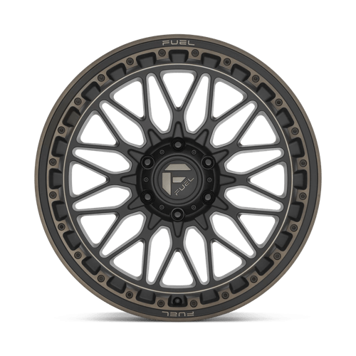 Fuel Offroad D759 TRIGGER Matte Black Dark Tint 17x9 +1 6x139.7mm 106.1mm