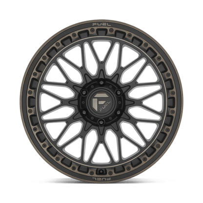 Fuel Offroad D759 TRIGGER Matte Black Dark Tint 17x9 +1 6x139.7mm 106.1mm