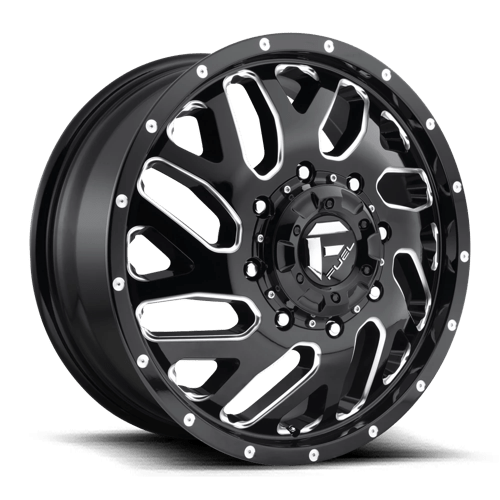 Fuel Offroad D581 TRITON Gloss Black Milled 20x8.25 +105 8x165.1mm 121.5mm