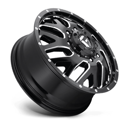Fuel Offroad D581 TRITON Gloss Black Milled 20x8.25 +105 8x210mm 154.3mm