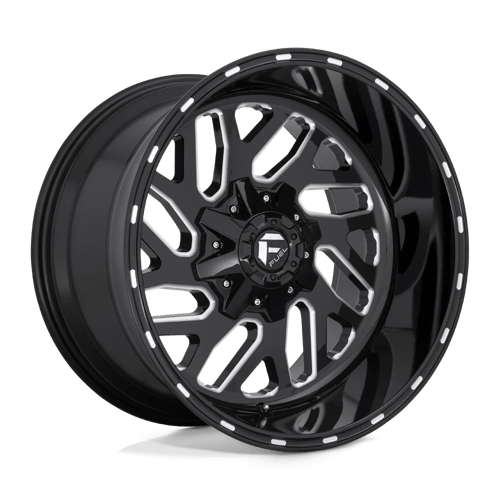 Fuel Offroad D581 TRITON Gloss Black Milled 20x12 -43 8x180mm 124.2mm