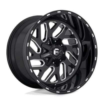 Fuel Offroad D581 TRITON Gloss Black Milled 20x12 -43 8x180mm 124.2mm