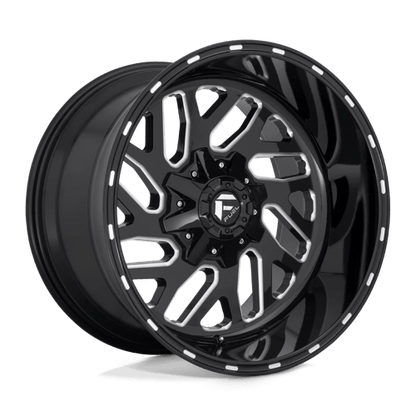 Fuel Offroad D581 TRITON Gloss Black Milled 22x10 -18 5x114.3|5x127mm 78.1mm