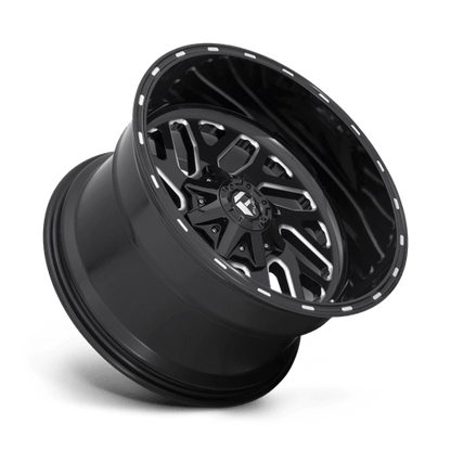 Fuel Offroad D581 TRITON Gloss Black Milled 20x12 -43 8x180mm 124.2mm