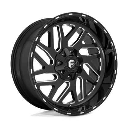 Fuel Offroad D581 TRITON Gloss Black Milled 22x10 -19 6x135|6x139.7mm 106.1mm