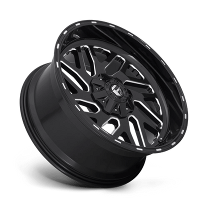 Fuel Offroad D581 TRITON Gloss Black Milled 22x10 -19 6x135|6x139.7mm 106.1mm