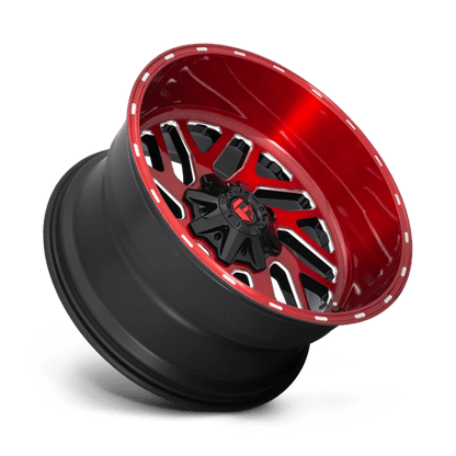 Fuel Offroad D691 TRITON Candy Red Milled 20x10 -19 6x135|6x139.7mm 106.1mm